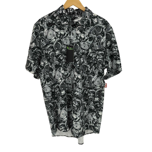 MINT Speed Shop 総柄 S/S エンジニアシャツ メンズ import:L