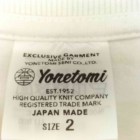 Yonetomi NEW BASIC T-SHIRTS LONG SLEEVE メンズ JPN:2