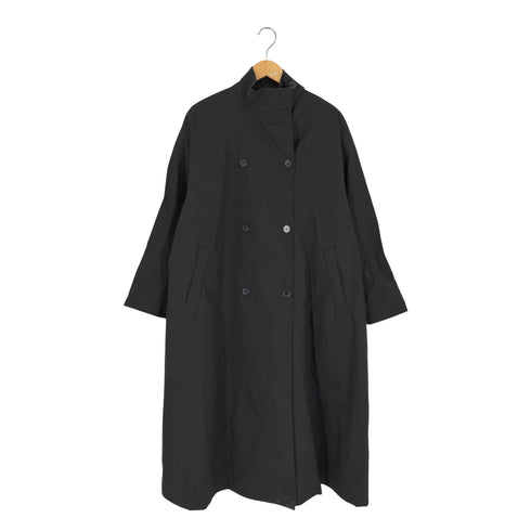 フォルメ forme THREE LAYER FABRIC スタンドカラー ロングコート レディース JPN:1
