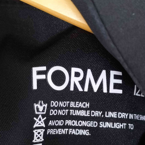 フォルメ forme THREE LAYER FABRIC スタンドカラー ロングコート レディース JPN:1
