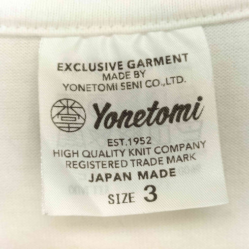 Yonetomi NEW BASIC T-SHIRT メンズ JPN:3
