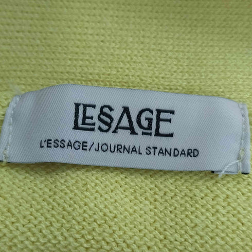 ジャーナルスタンダードレサージュ JOURNAL STANDARD Lessage GIMA ゴールドボタン カーディガン レディース
