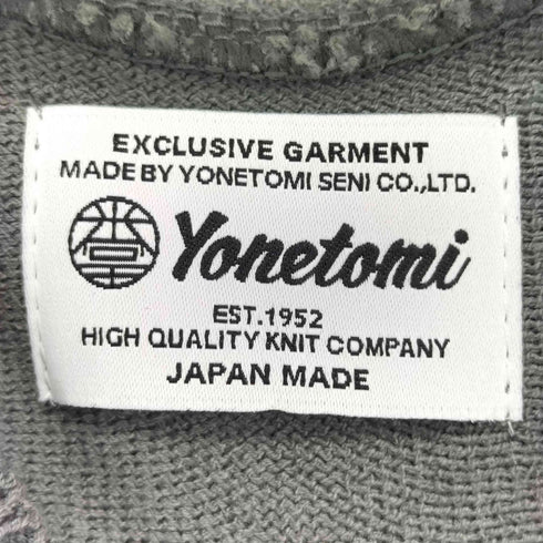 Yonetomi コットンVネックベスト メンズ JPN:3