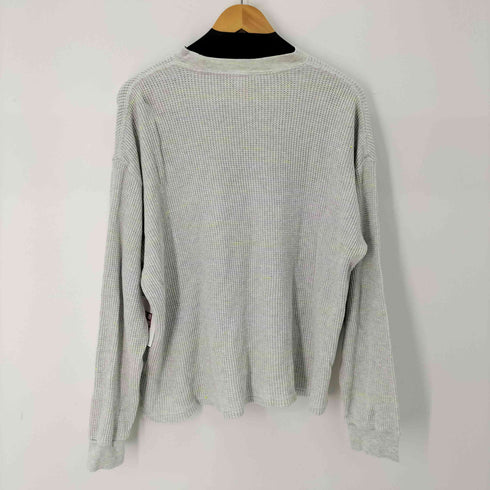 モクティー mocT HEAVY NEON WAFFLE CREW NECK L/S TEE メンズ JPN:M