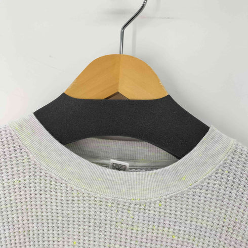 モクティー mocT HEAVY NEON WAFFLE CREW NECK L/S TEE メンズ JPN:M