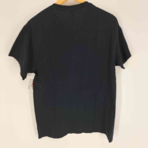 モーターサイクルモチーフ クルーネック ロゴプリント Tシャツ メンズ import:M