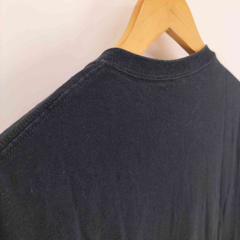 モーターサイクルモチーフ クルーネック ロゴプリント Tシャツ メンズ import:M