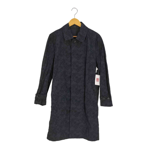 キャサリンハムネットロンドン KATHARINE HAMNETT LONDON 総刺繍 ステンカラーコート メンズ import:L