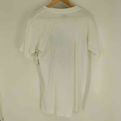 アシックス ASICS 90S USA製 フロント ロゴプリント クルーネック S/S Tシャツ メンズ import:M