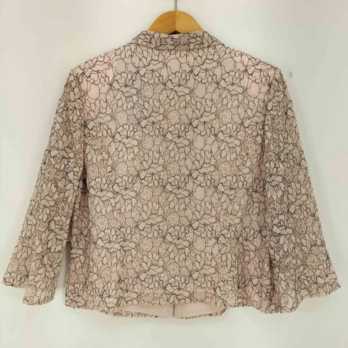 SOIR DOLCE 花柄 レース ジャケット レディース 15R