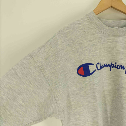 チャンピオン Champion 90S JASPO ロゴプリント クルーネック スウェット メンズ import:L