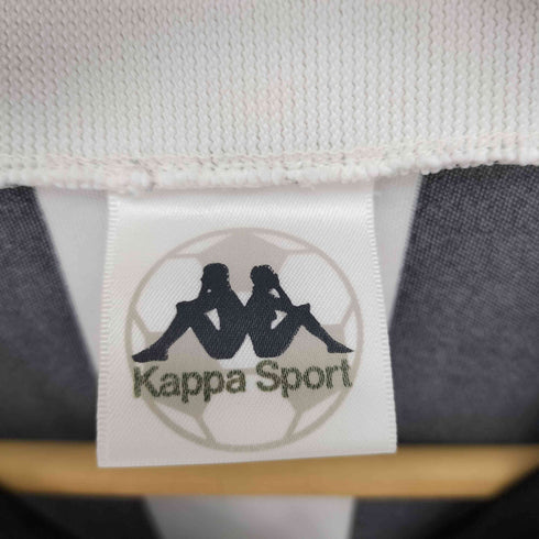 カッパ Kappa 90S ロゴワッペン BIG ストライプ サッカー ゲームシャツ メンズ import:L