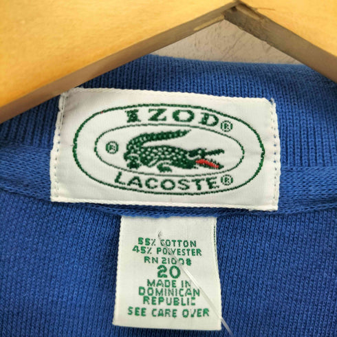 アイゾッドラコステ IZOD LACOSTE 80S ポロシャツ レディース 20