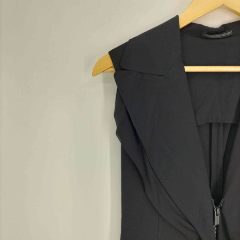 ヨウジヤマモト Yohji Yamamoto 25SS COLLECTIONS Ry LAWN FRONT DRAPED SLEEVELESS DRESS レディース JPN:1