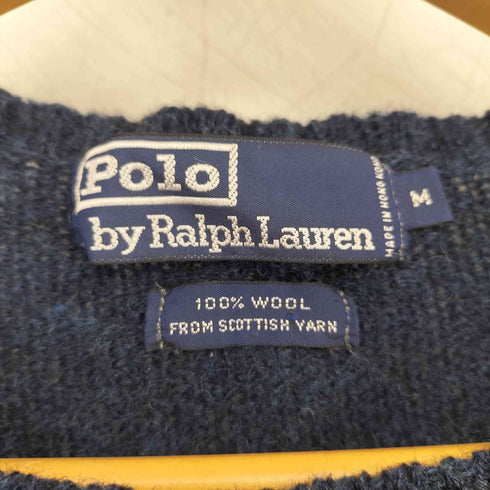 ポロバイラルフローレン Polo by RALPH LAUREN 90S 香港製 ウールニット メンズ import:M