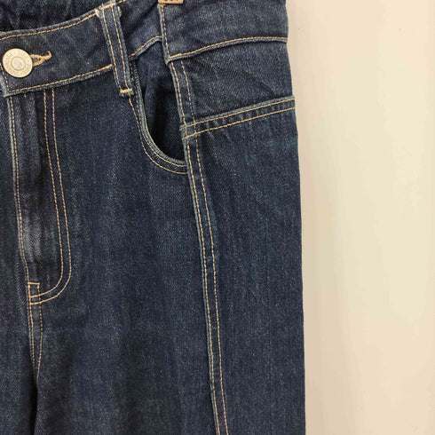 ザラ ZARA カーブデザイン バギーデニムパンツ レディース 38