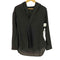ヨウジヤマモト Yohji Yamamoto 25SS COLLECTIONS 100/-KHADI DRAPED DETAIL HOOD DRESS レディース JPN:1