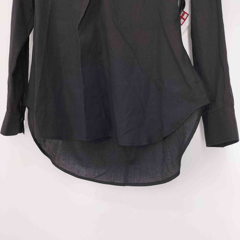 ヨウジヤマモト Yohji Yamamoto 25SS COLLECTIONS 100/-KHADI DRAPED DETAIL HOOD DRESS レディース JPN:1