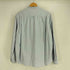 ダントン DANTON ロゴワッペン ストライプ バンドカラー L/S シャツ メンズ US:40