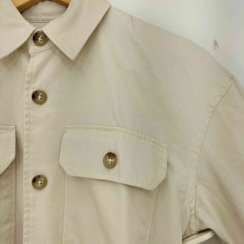 ポロラルフローレン POLO RALPH LAUREN Belted Cotton Twill Utility Shirt ベルデット コットンツイル ユーティリティー シャツ レディース ONE SIZE
