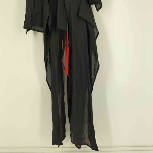 ヨウジヤマモト Yohji Yamamoto Collection LOOK 1 Rummy twill Leather belt dress レディース JPN:1
