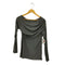 WONEM Drape One-Shoulder Tops レディース F