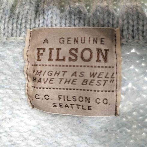 フィルソン FILSON スコットランド製 ウールニット セーター レディース