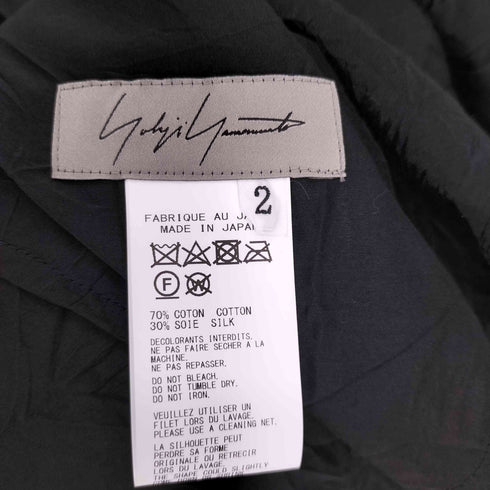 ヨウジヤマモト Yohji Yamamoto 24AW SI/C LAWN LONG DRESSES SHIRTS レディース JPN:2