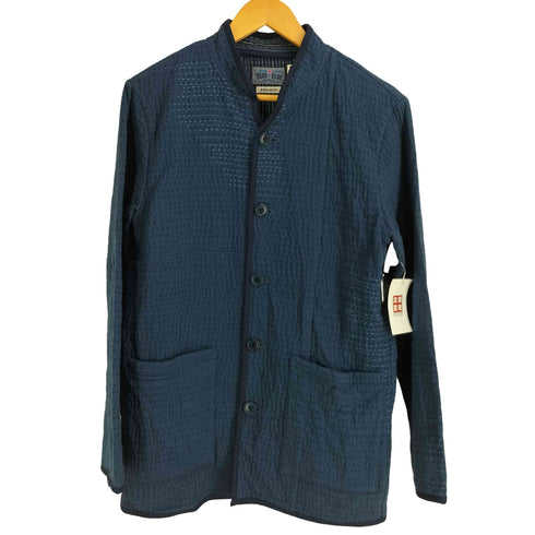 ブルーブルー BLUE BLUE ARIGATO PURE INDIGO 藍染 刺し子 ジャケット メンズ JPN:3