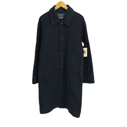 ブルーブルー BLUE BLUE ARIGATO PURE INDIGO 藍染 刺し子 コート メンズ JPN:3