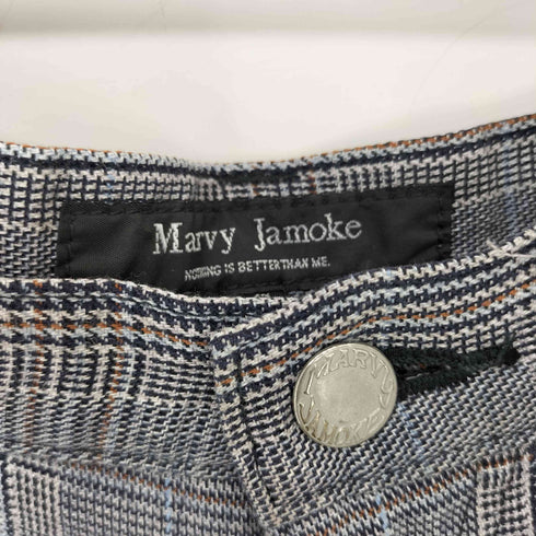 Marvy Jamoke チェック セミフレアスラックス メンズ JPN:S