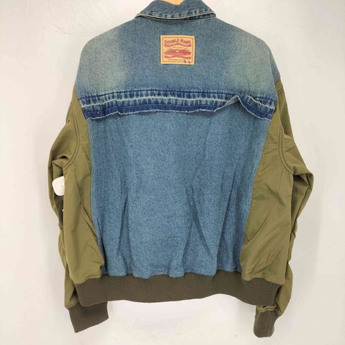 ダブルネーム DOUBLE NAME GジャンドッキングMA-1 レディース FREE