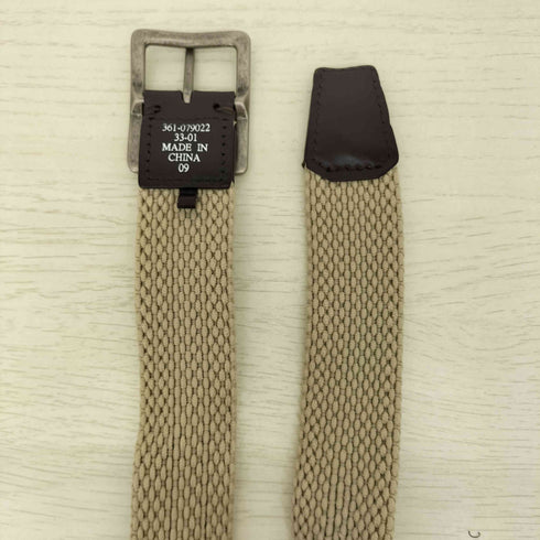 パパス papas 素材切替 ライン ストレッチベルト メンズ 90