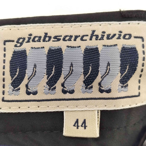ジャブスアルキヴィオ giab's ARCHIVIO 21SS イタリア製 MASACCIO M1 イージーパンツ スラックス メンズ 44