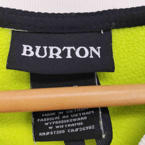 バートン BURTON ボンディング裏起毛スウェット メンズ JPN:M