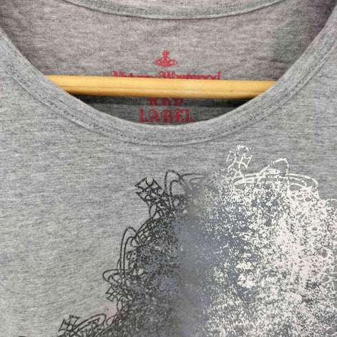 ヴィヴィアンウエストウッドレッドレーベル Vivienne Westwood RED LABEL オーブハート グラフィックデザイン 半袖Tシャツ Y2K レディース 2