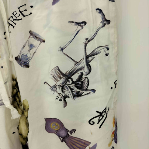 ブラック ウィドゥ BLACKWEIRDOS THREE THREE ALOHA EAZY PANTS メンズ L