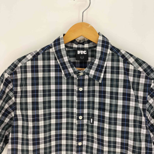 エフティーシー FTC 22SS PLAID SHIRT メンズ import:L