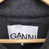 ガニー Ganni ビッグカラー クロップド メルトンジャケット レディース 36