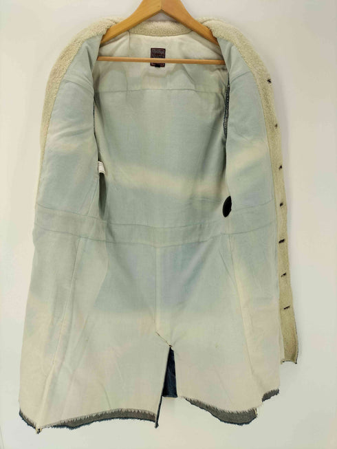 ジャンポールゴルチエ Jean Paul GAULTIER Jeans 90-00S デニム スーパーロングコート ボア archive Y2K メンズ 40