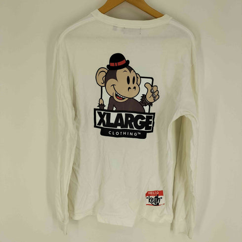 エクストララージ XLARGE L/S TEE KEITH プリントクルーネックカットソー メンズ JPN:M