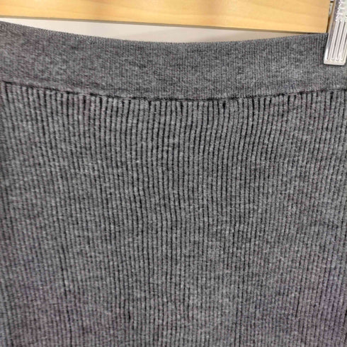 ラインヴァンド LEINWANDE Knitted Fringe Skirt レディース F