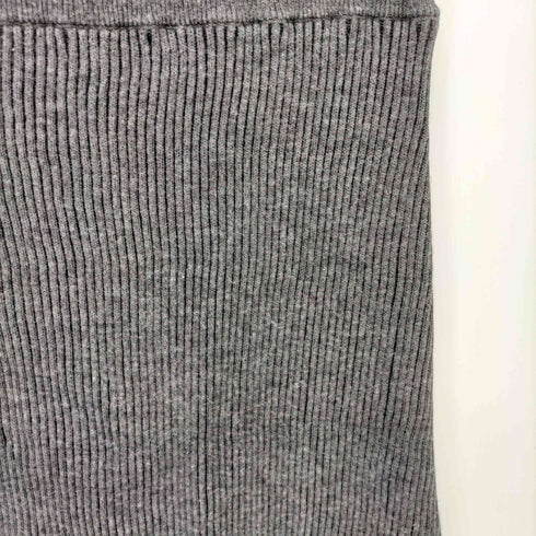 ラインヴァンド LEINWANDE Knitted Fringe Skirt レディース F