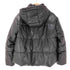 ザラ ZARA フェイクレザー 中綿 フーデッド ジャケット レディース import:S