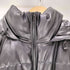 ザラ ZARA フェイクレザー 中綿 フーデッド ジャケット レディース import:S