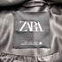 ザラ ZARA フェイクレザー 中綿 フーデッド ジャケット レディース import:S