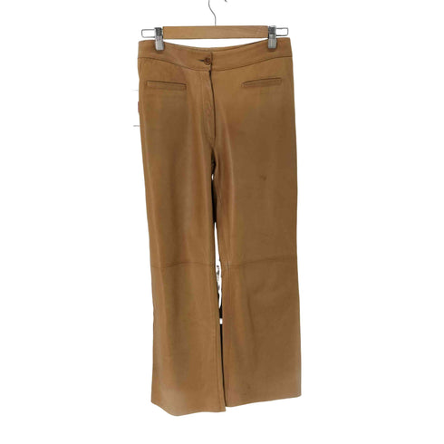ジェラールダレル GERARD DAREL ジップフライ ラムレザーパンツ レディース 40
