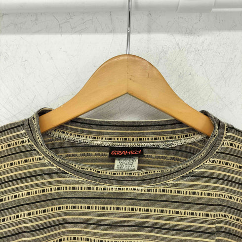 グラミチ GRAMICCI 90s USA製 ボーダーTシャツ メンズ JPN:S