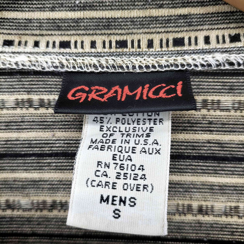 グラミチ GRAMICCI 90s USA製 ボーダーTシャツ メンズ JPN:S