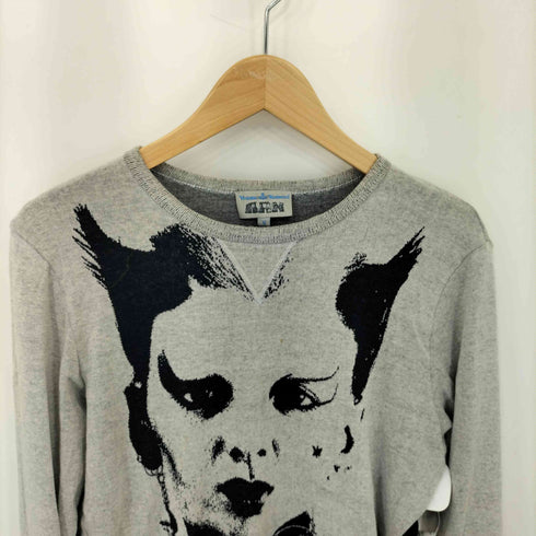 ヴィヴィアンウエストウッドマン Vivienne Westwood MAN LEONARD PELTIER IS INNOCENT クルーネック ニット セーター メンズ S